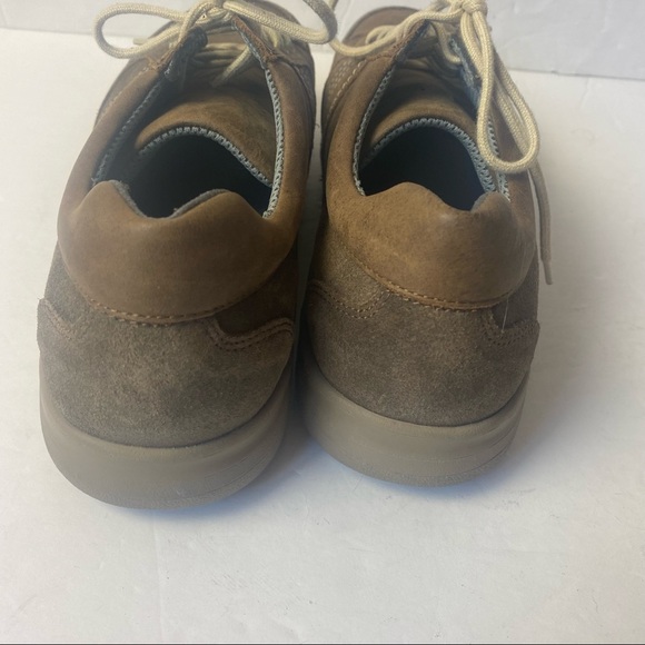 New Feet Medical Comfort Sneakers Shoes Walking Size 38 7.5 Nubuck Suede Brown - Picture 5 of 12
